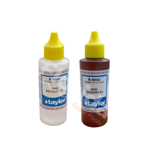 Taylor DPD 1 & 2 Large 2oz Bottles - Taylor Liquid Reagent Chlorine