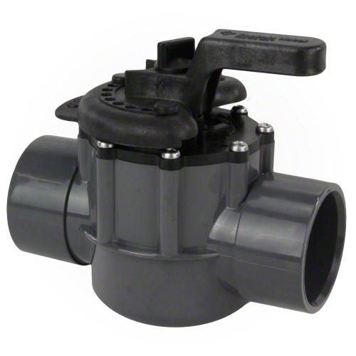 Pentair 2-Way Diverter Valve - PVC 2” 2-Port Valve for Pools