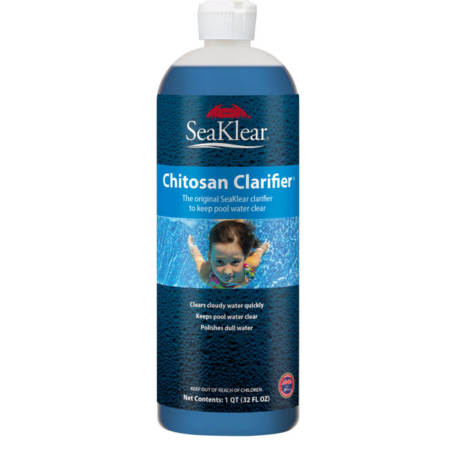 Chitosan Clarifier: Rapid Water Polish & Organic Remover for Pools and Spas 32oz