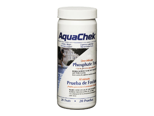 AquaCheck Fast & Accurate Phosphate Test Kit for Pools & Spas - 20ct